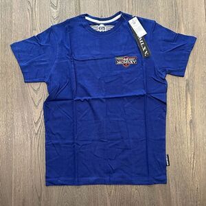 NWT 65 MCMLXV Men's Vintage Logo Graphic T-Shirt In Navy Size XS